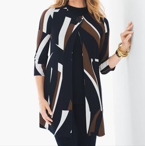 Chico's Travelers One Button Jacket